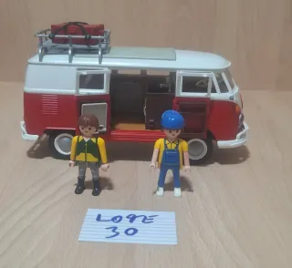 Playmobil Volkswagen Kombi con figuras