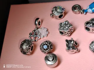 13 Charm Pandora originali argento 925