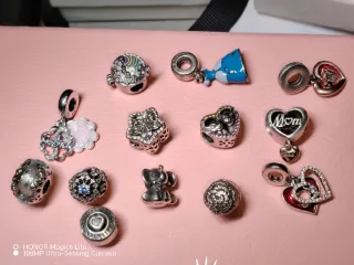 13 Charm Pandora originali argento 925