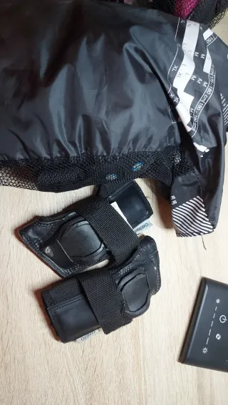 Protecciones patinaje Oxelo. Talla S