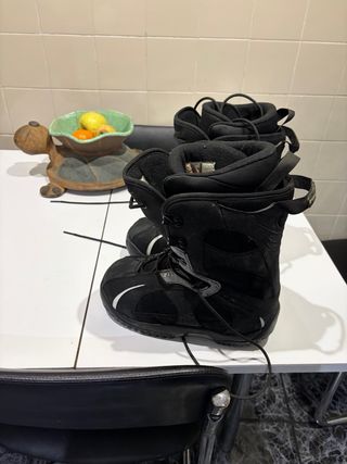 Botas de Snowboard Negras