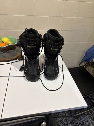 Botas de Snowboard Negras