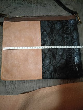 Bolso cartera mujer piel