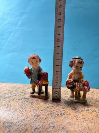 Conjunto Belén Niños Frutero y carnicero