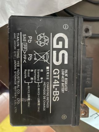 Batería GS GT4L-BS para moto