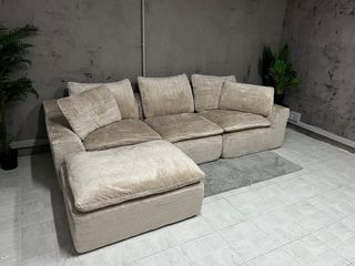 SOFÁ MODULAR BEIGE CHAISE LONG