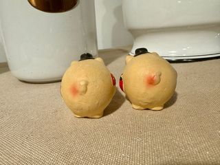 Coppia Maialini Decorativi Vintage