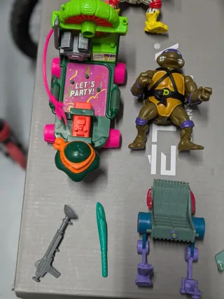 Lote Figuras Tortugas Ninja