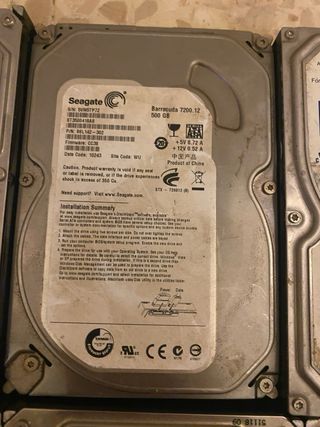Lote Discos Duros HDD Seagate