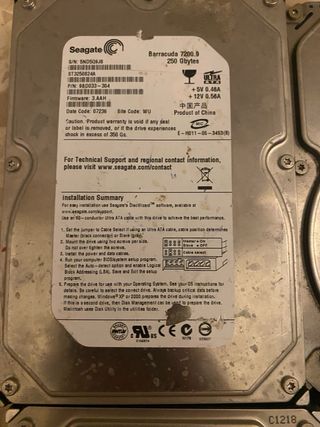 Lote Discos Duros HDD Seagate