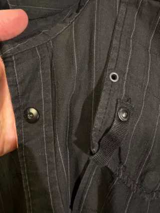 Camisa G-Star RAW Rayas Negra Talla M