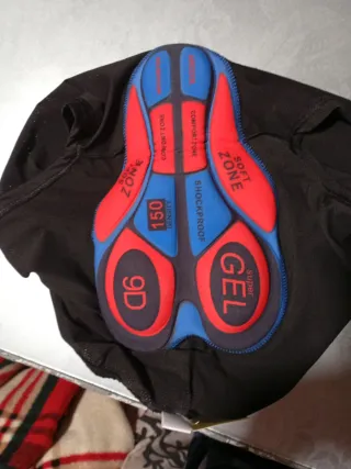 Culotte Ciclismo Talla 2XL Negro