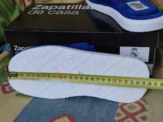 Zapatillas de estar por casa Real Madrid,número 37