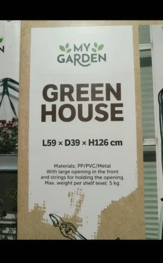 Serra da giardino 3 ripiani My Garden