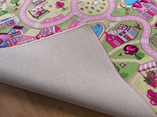 Alfombra infantil carreteras 190x200