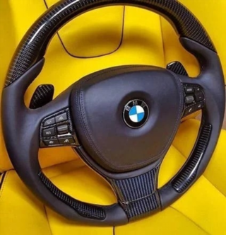 VOLANTE CARBONO Y PIEL BMW SERIE 6