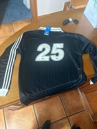 Camiseta Adidas Oasis Manga Larga Negra