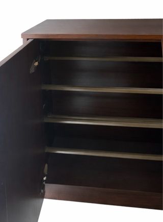 Mueble recibidor vintage en madera 4 puertas