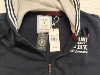 Sudadera Studio Classics Azul Talla 5XL