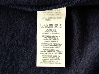 Sudadera Studio Classics Azul Talla 5XL