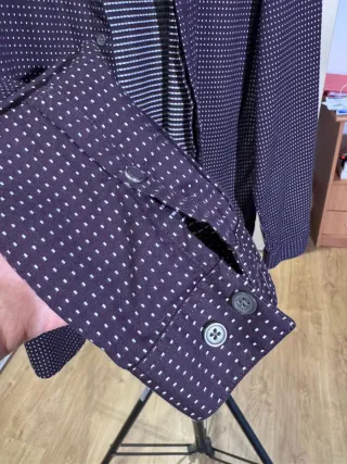 Camisa de hombre Jules azul y blanca