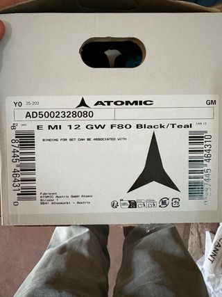 Fissazioni Atomic per sci alpino