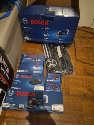 Taladro Percutor y Radial Bosch 18V