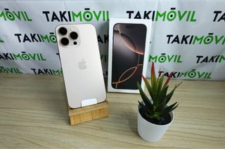 iPhone 16 Pro Max 256GB Desierto 100% batería expo