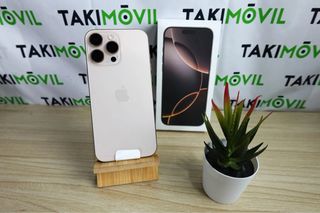 iPhone 16 Pro Max 256GB Desierto 100% batería expo