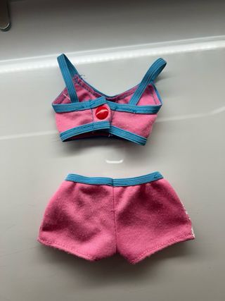 Conjunto deportivo Nancy:Top,shorts,pantalón,bolso