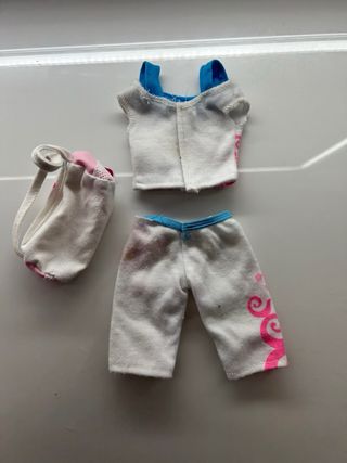 Conjunto deportivo Nancy:Top,shorts,pantalón,bolso