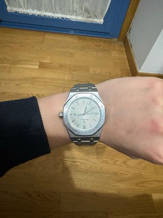Reloj Audemars Piguet Royal Oak Plata