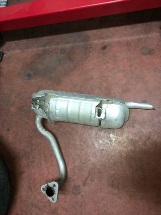 Tubo de escape Seat 600