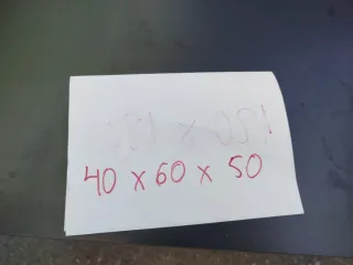 Mesita auxiliar negra de madera