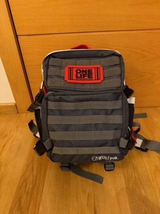 Mochila WOLFpak 35L One Life Gym + panel parches