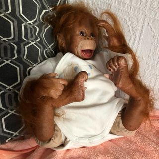 Bebé Chimpancé Reborn
