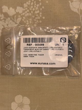 Junta Soporte Termostato LVR/LVC/FI/ECO