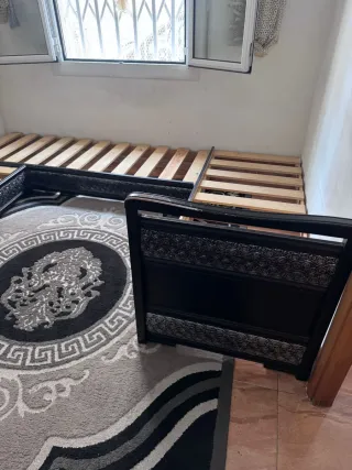 Salón Marroquí Negro y Gris