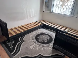 Salón Marroquí Negro y Gris