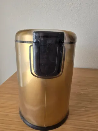 Papelera Tatay Baño Pedal 3L Dorada