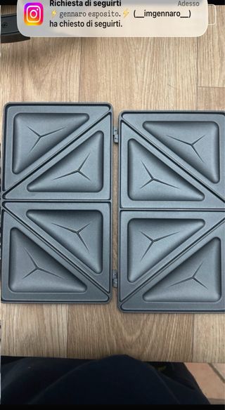 Piastra Multifunzione Toast, Carne, Waffle