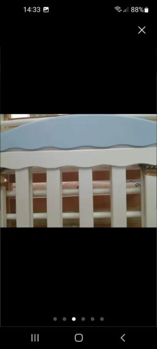 Cuna de bebé en buen estado