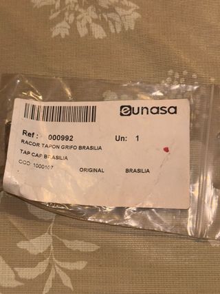 Racord Tapón Grifo Brasilia