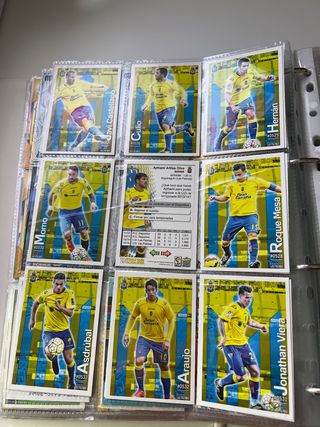 Lote cromos UD Las Palmas diferentes años