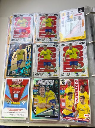 Lote cromos UD Las Palmas diferentes años