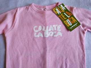 Pijama bebé 12 a 18 meses NUEVO Cállate la Boca