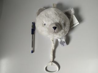 NUEVO Peluche musical osito para cuna con etiqueta