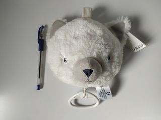 NUEVO Peluche musical osito para cuna con etiqueta