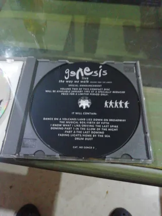 CD Genesis Live: The Way We Walk