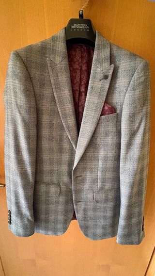 Giacca Burton Menswear London a quadri